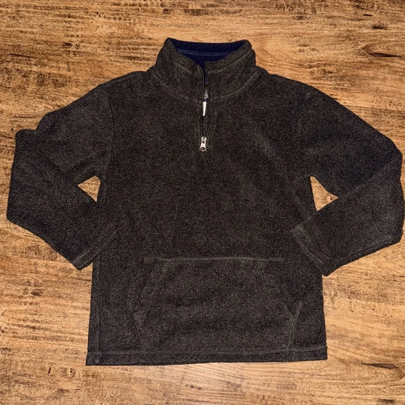 Children's Place Other - Dark Grey quarter zip soft fleece size 7/8